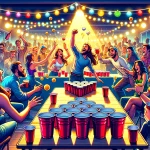 beer pong drinking game