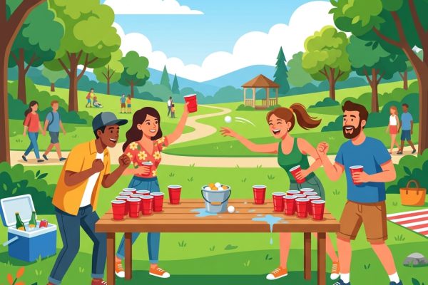 Best Outdoor Drinking Games