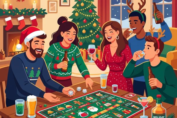 Christmas Party Drinking Games: 6 Festive Games for the Holiday Season
