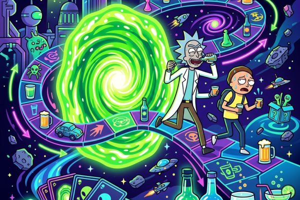 Rick and Morty Drinking Game