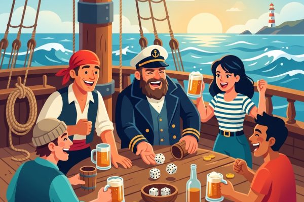 Ship Captain Crew Drinking Game