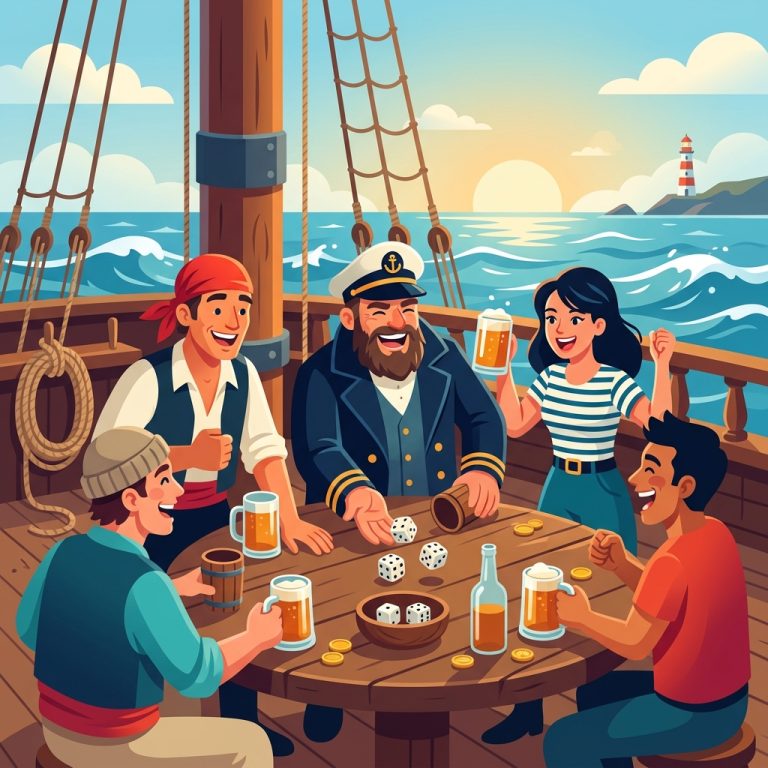 Ship Captain Crew Drinking Game