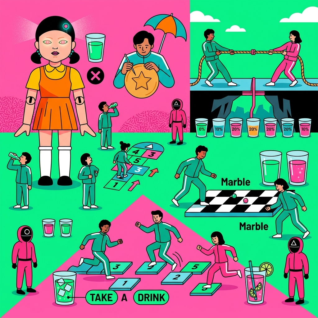 Squid Game Drinking Game
