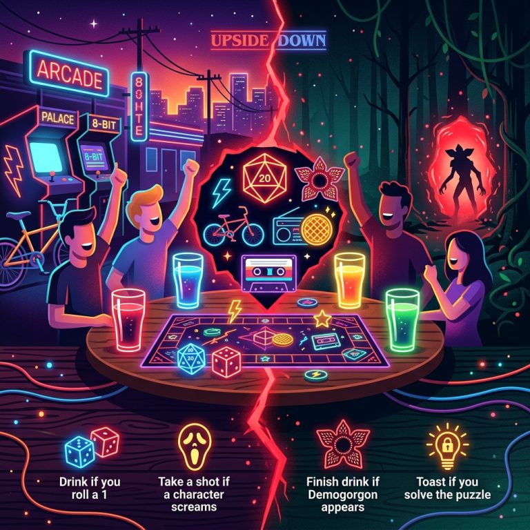 Stranger Things Drinking Game