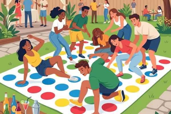 The Ultimate Oversized Twister Drinking Game