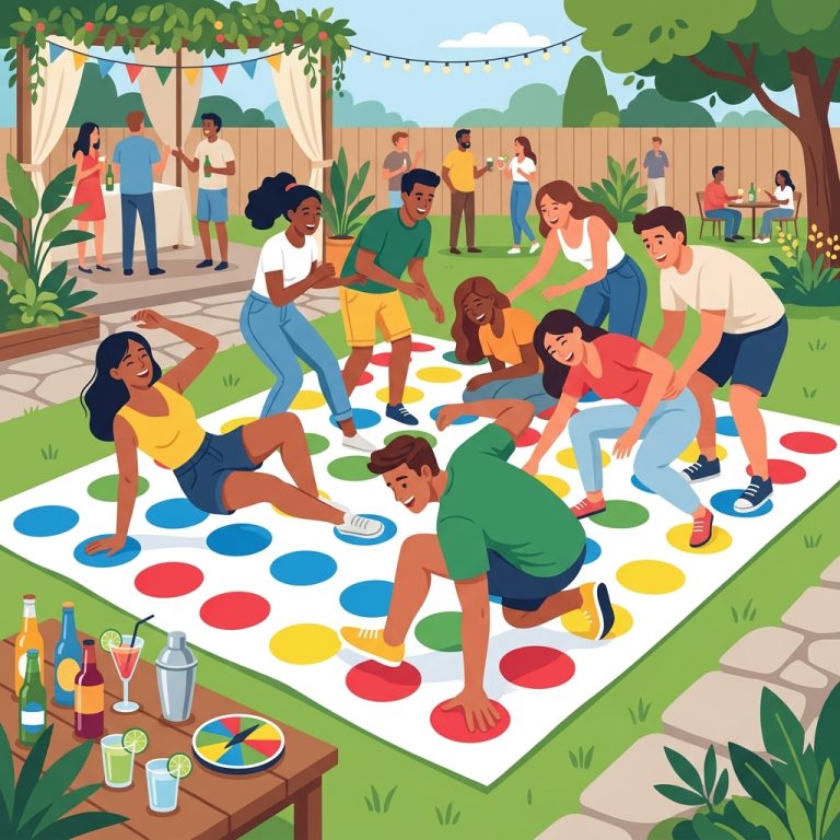 The Ultimate Oversized Twister Drinking Game