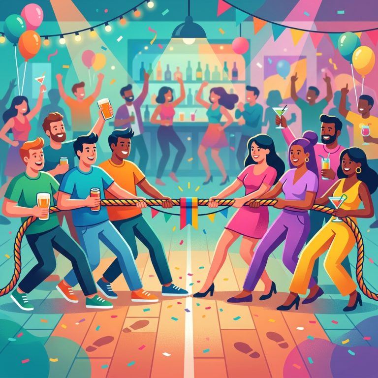 Tips for a Fun Tug of Booze Drinking Game