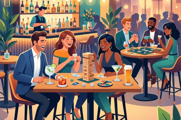 Top 10 High Bar Drinking Games