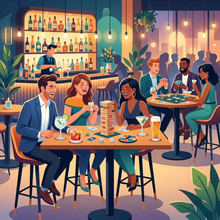 Top 10 High Bar Drinking Games